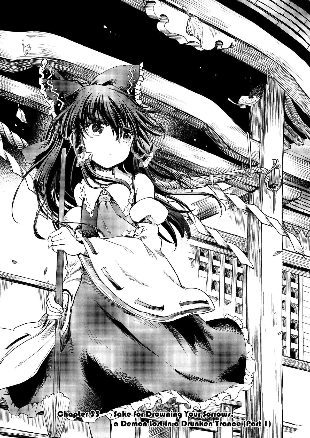 Touhou Suichouka: Lotus Eater-tachi no Suisei Chap 35 - Next Chap 36