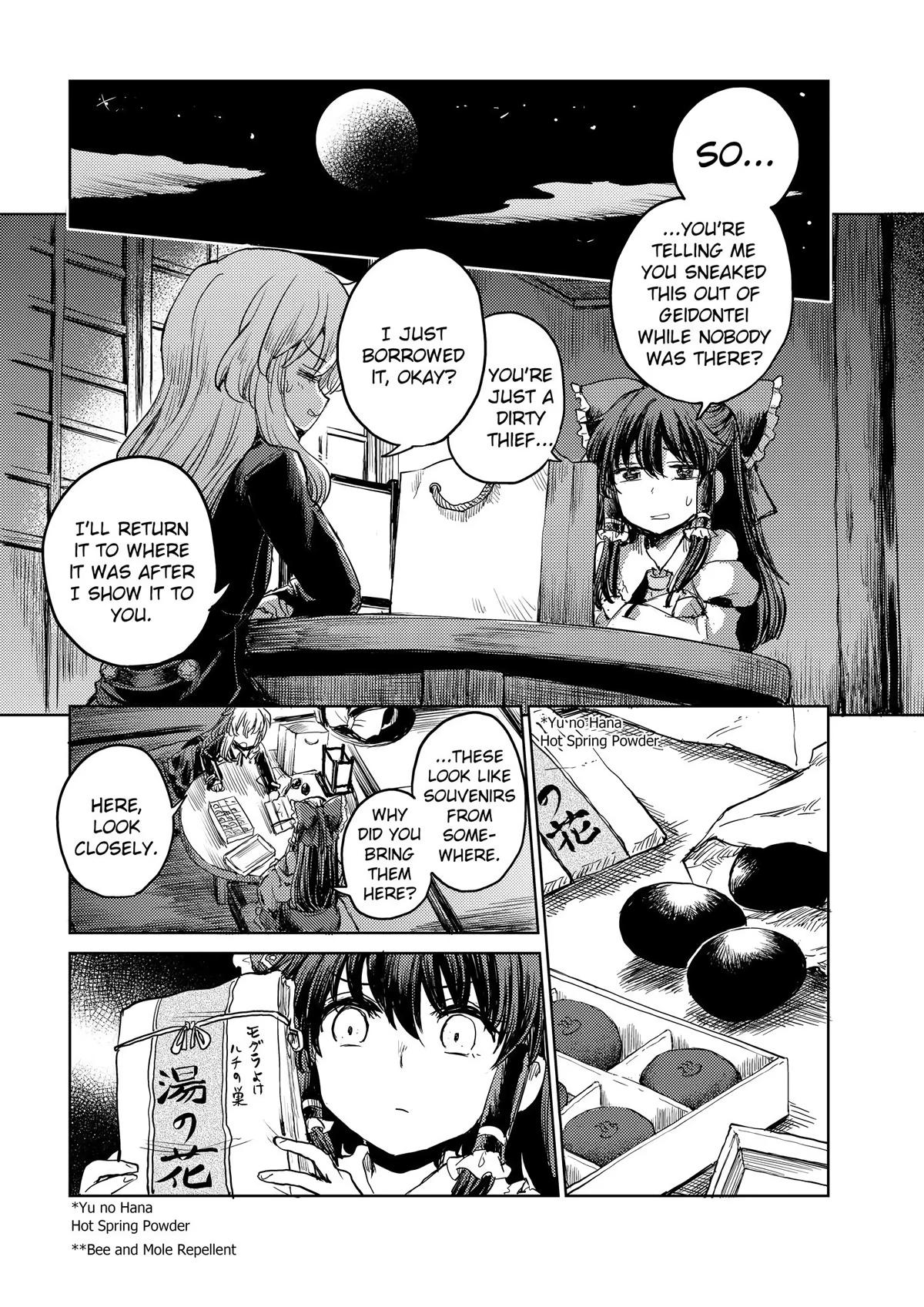 Touhou Suichouka: Lotus Eater-tachi no Suisei Chap 35 - Next Chap 36