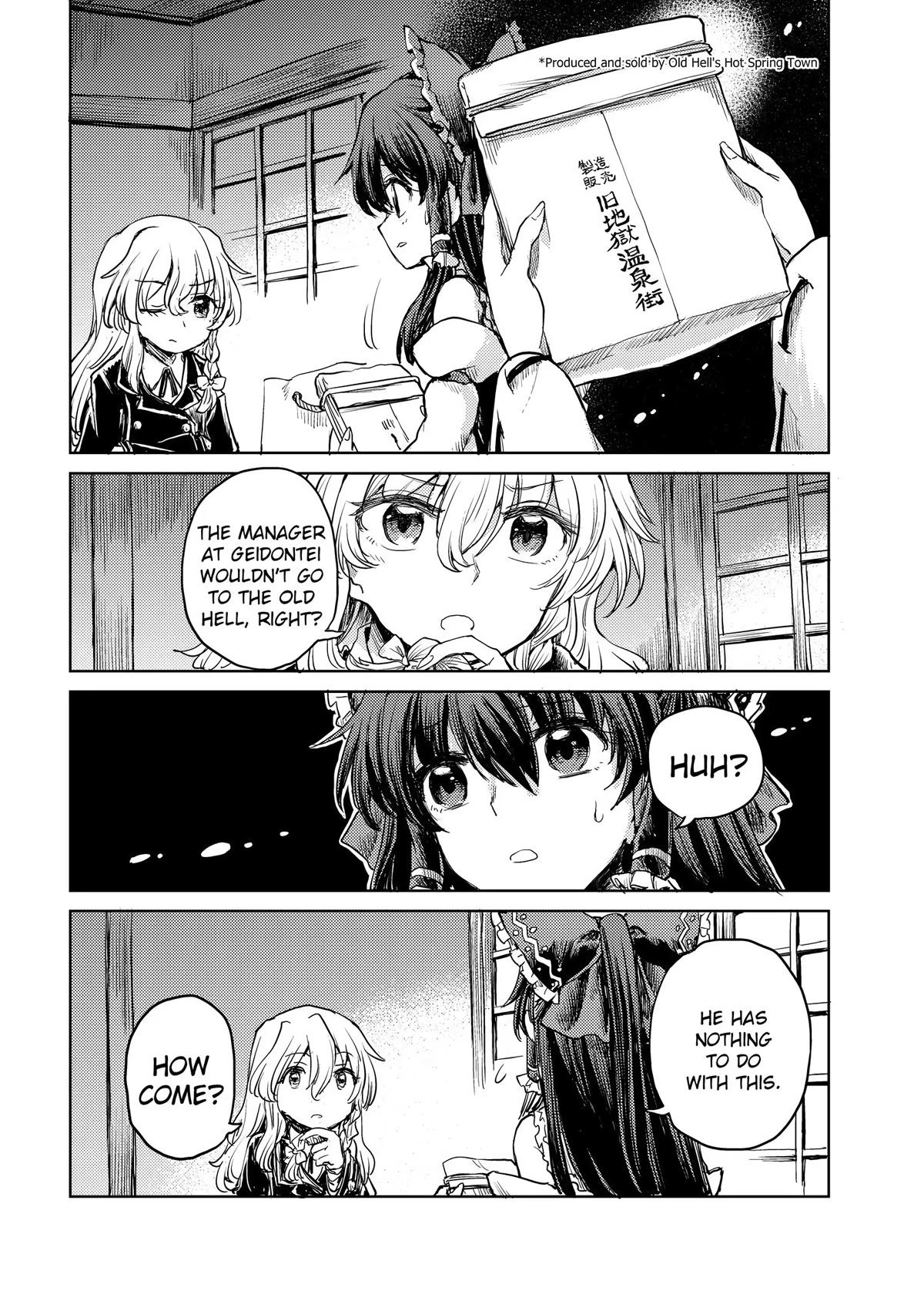 Touhou Suichouka: Lotus Eater-tachi no Suisei Chap 35 - Next Chap 36