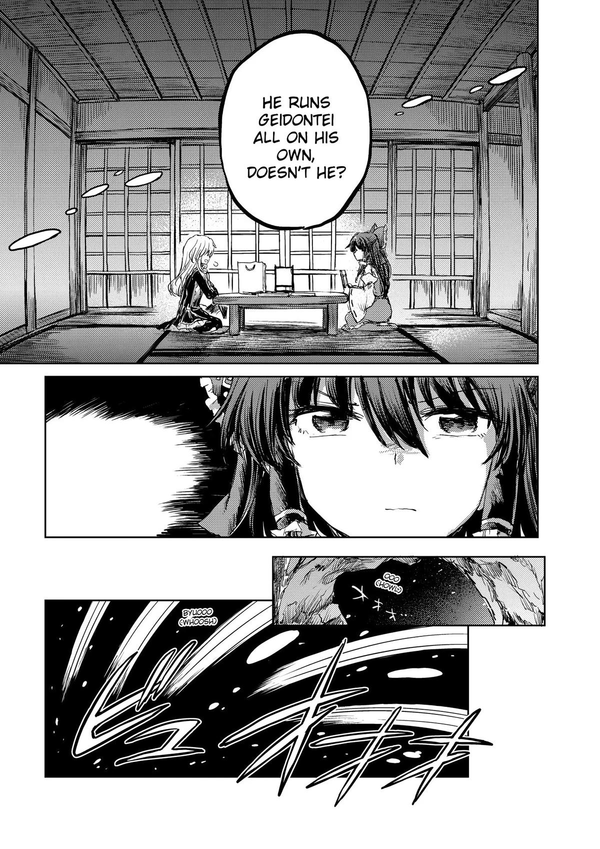 Touhou Suichouka: Lotus Eater-tachi no Suisei Chap 35 - Next Chap 36