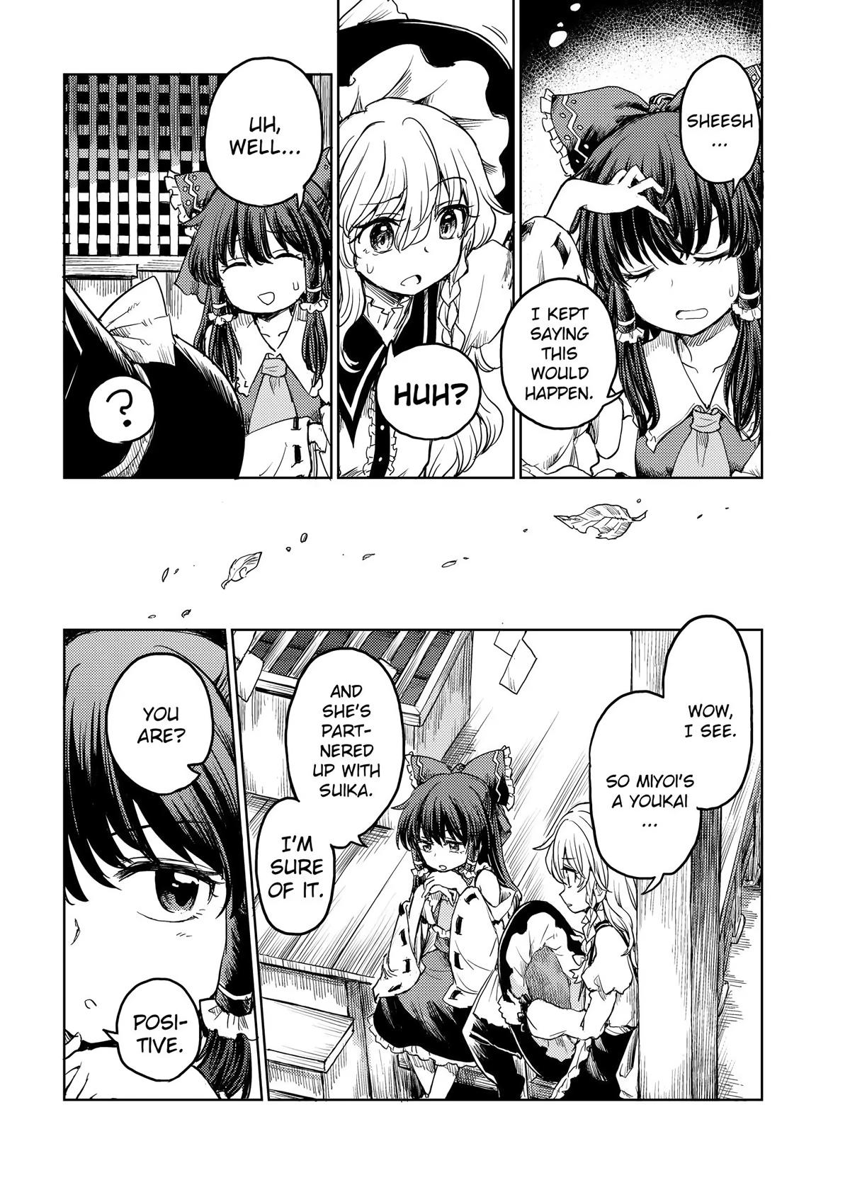 Touhou Suichouka: Lotus Eater-tachi no Suisei Chap 35 - Next Chap 36