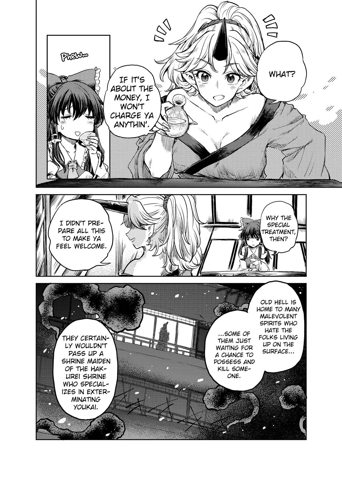 Touhou Suichouka: Lotus Eater-tachi no Suisei Chap 36 - Next Chap 37