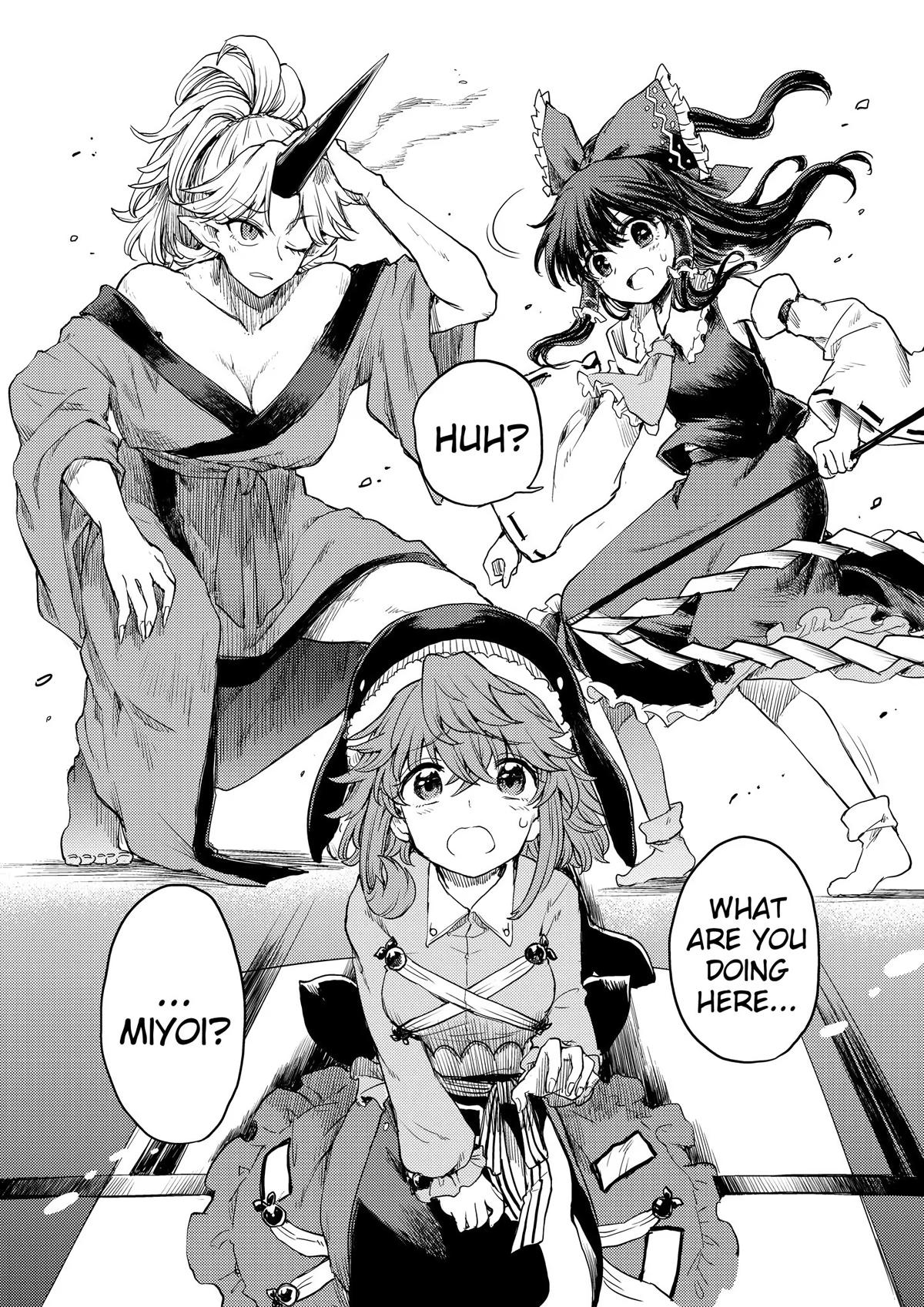 Touhou Suichouka: Lotus Eater-tachi no Suisei Chap 36 - Next Chap 37