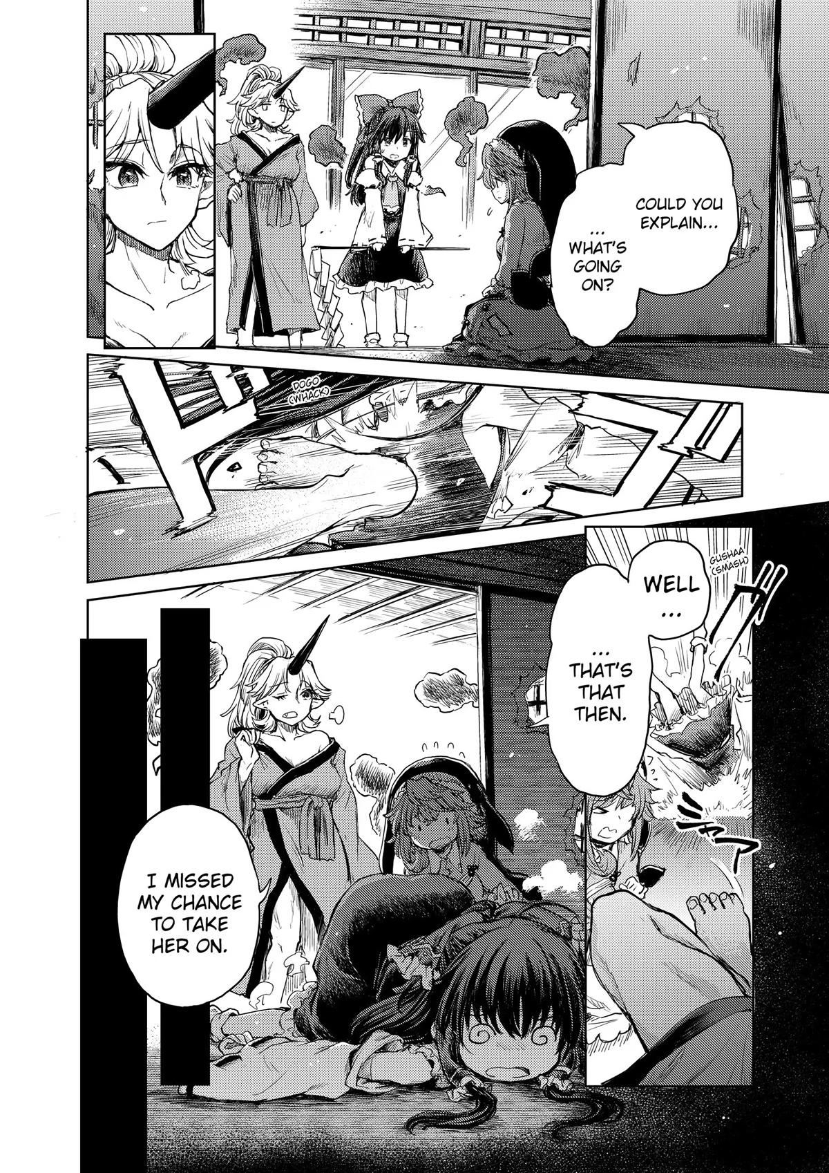 Touhou Suichouka: Lotus Eater-tachi no Suisei Chap 36 - Next Chap 37