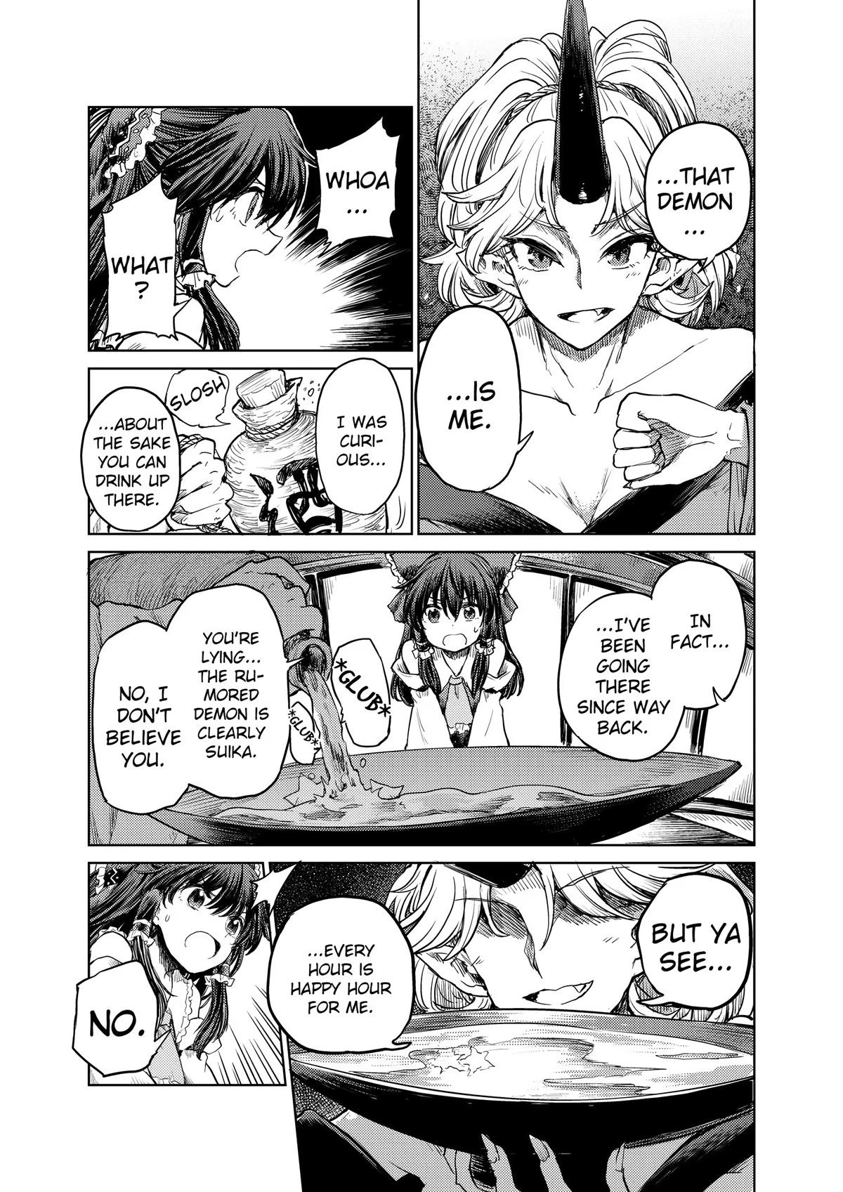 Touhou Suichouka: Lotus Eater-tachi no Suisei Chap 36 - Next Chap 37