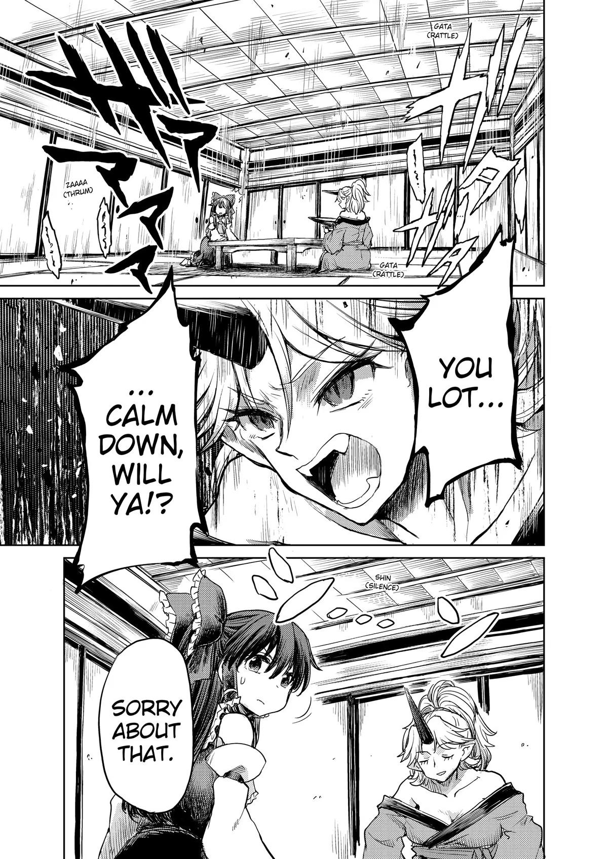 Touhou Suichouka: Lotus Eater-tachi no Suisei Chap 36 - Next Chap 37