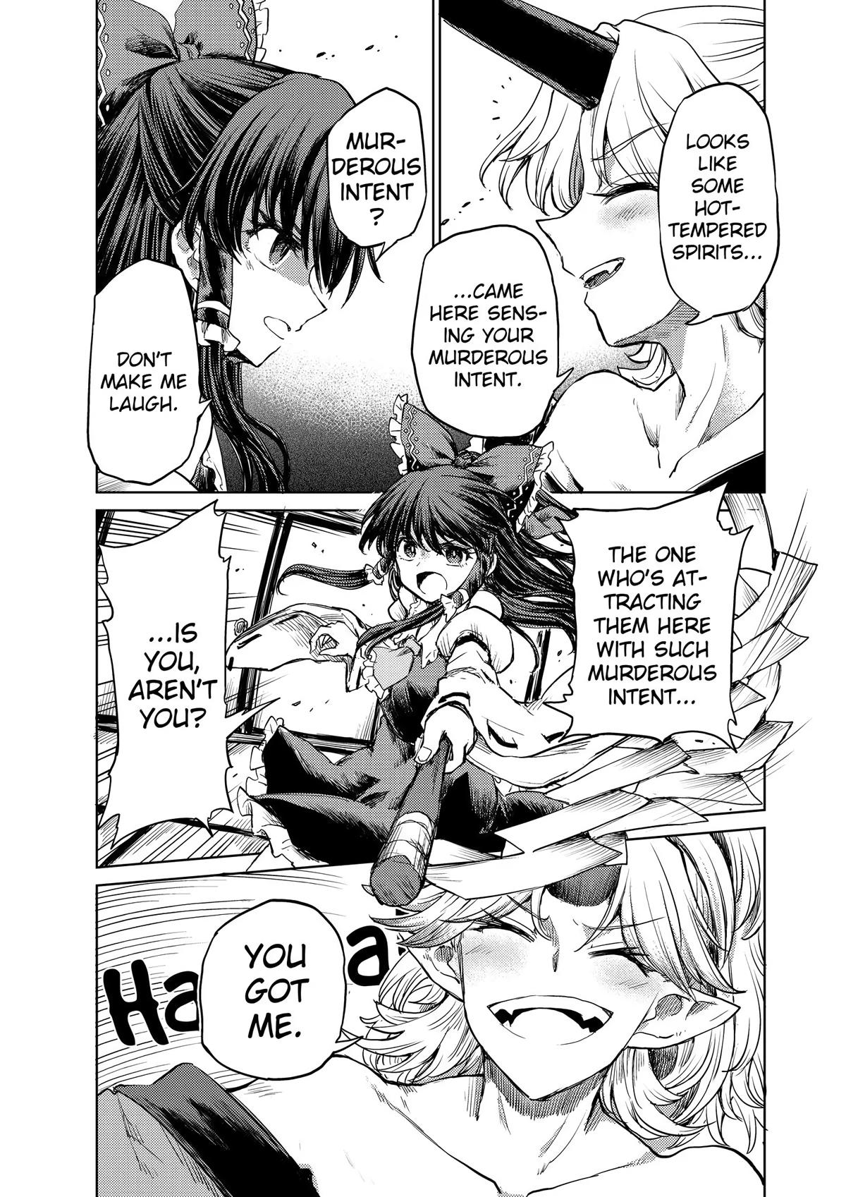 Touhou Suichouka: Lotus Eater-tachi no Suisei Chap 36 - Next Chap 37