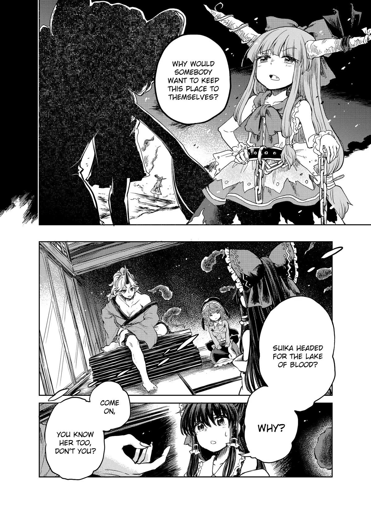 Touhou Suichouka: Lotus Eater-tachi no Suisei Chap 36 - Next Chap 37