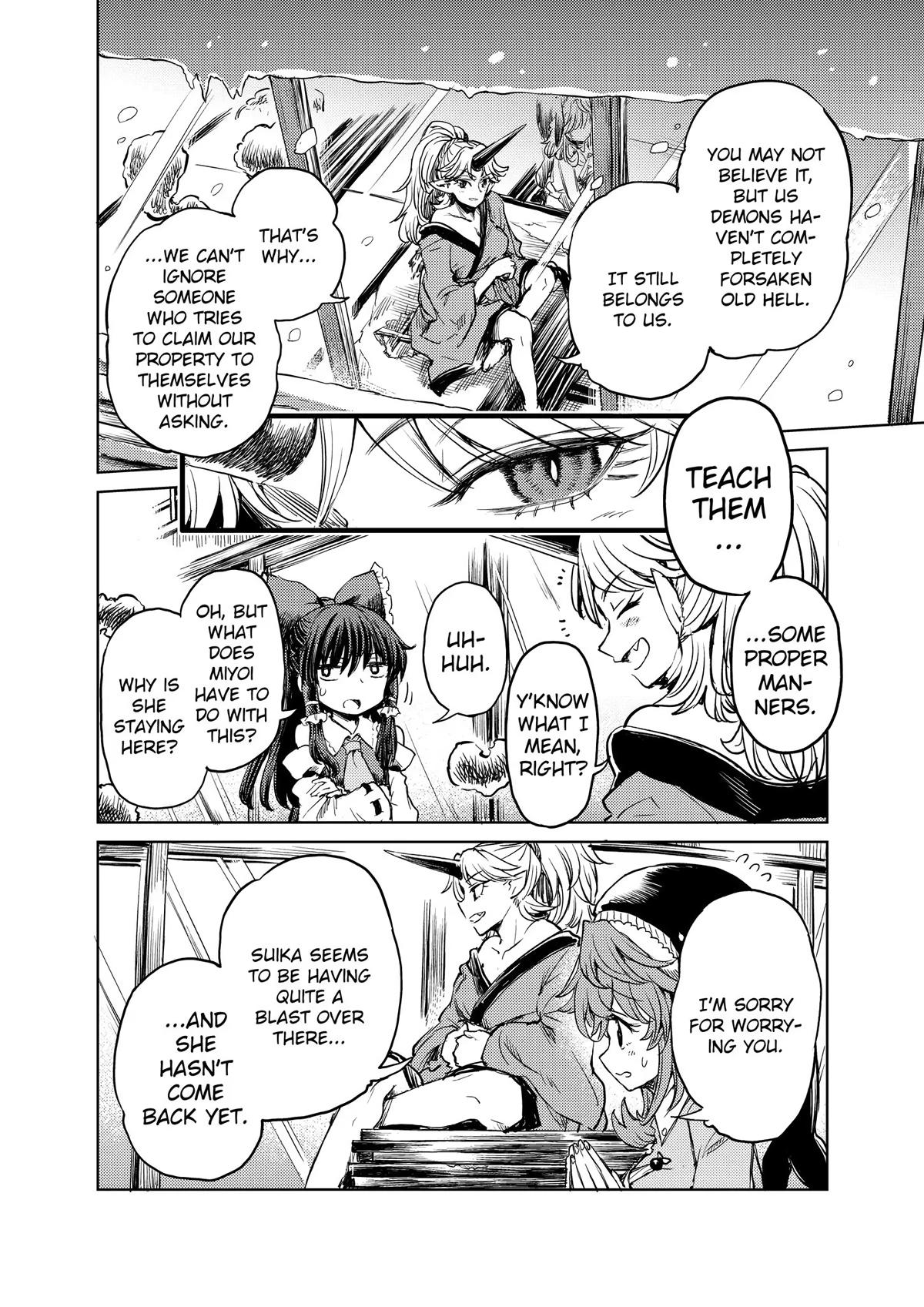 Touhou Suichouka: Lotus Eater-tachi no Suisei Chap 36 - Next Chap 37