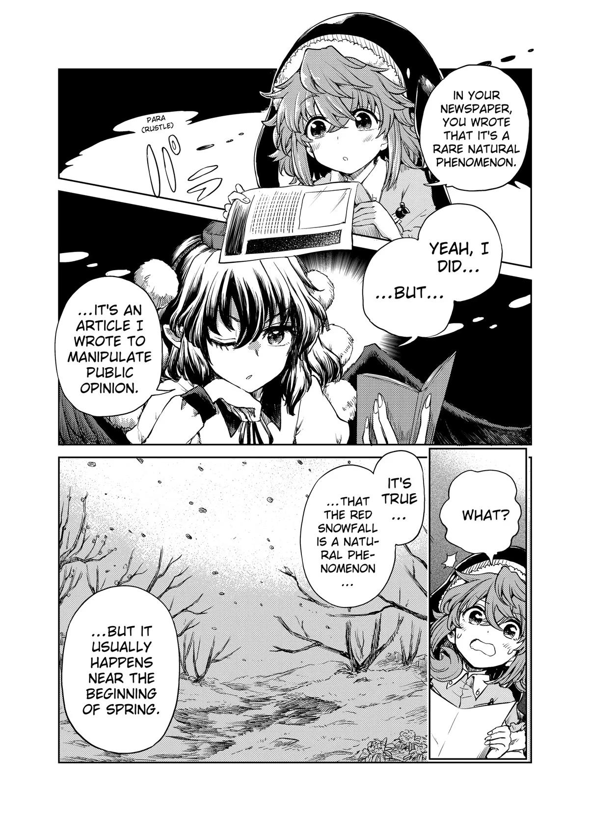 Touhou Suichouka: Lotus Eater-tachi no Suisei Chap 38 - Next Chap 39