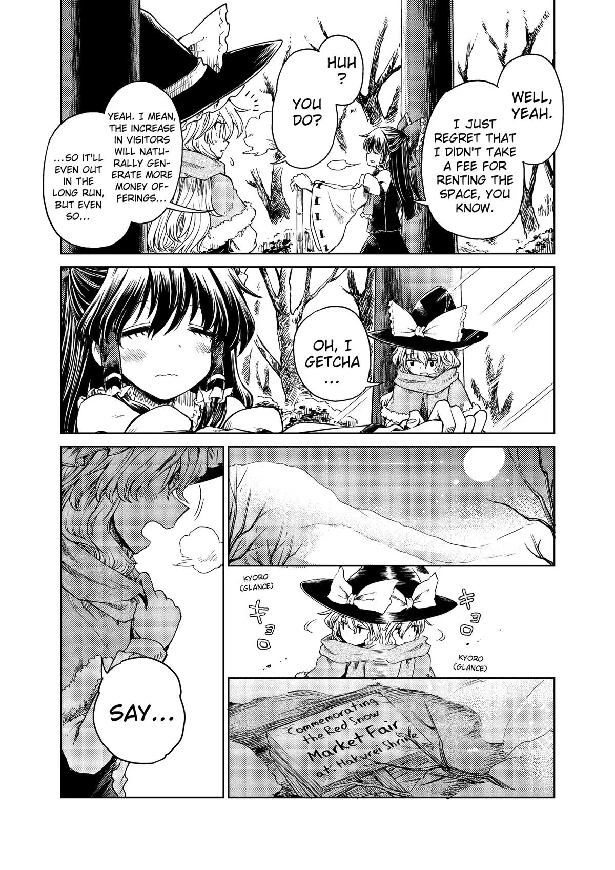 Touhou Suichouka: Lotus Eater-tachi no Suisei Chap 38 - Next Chap 39