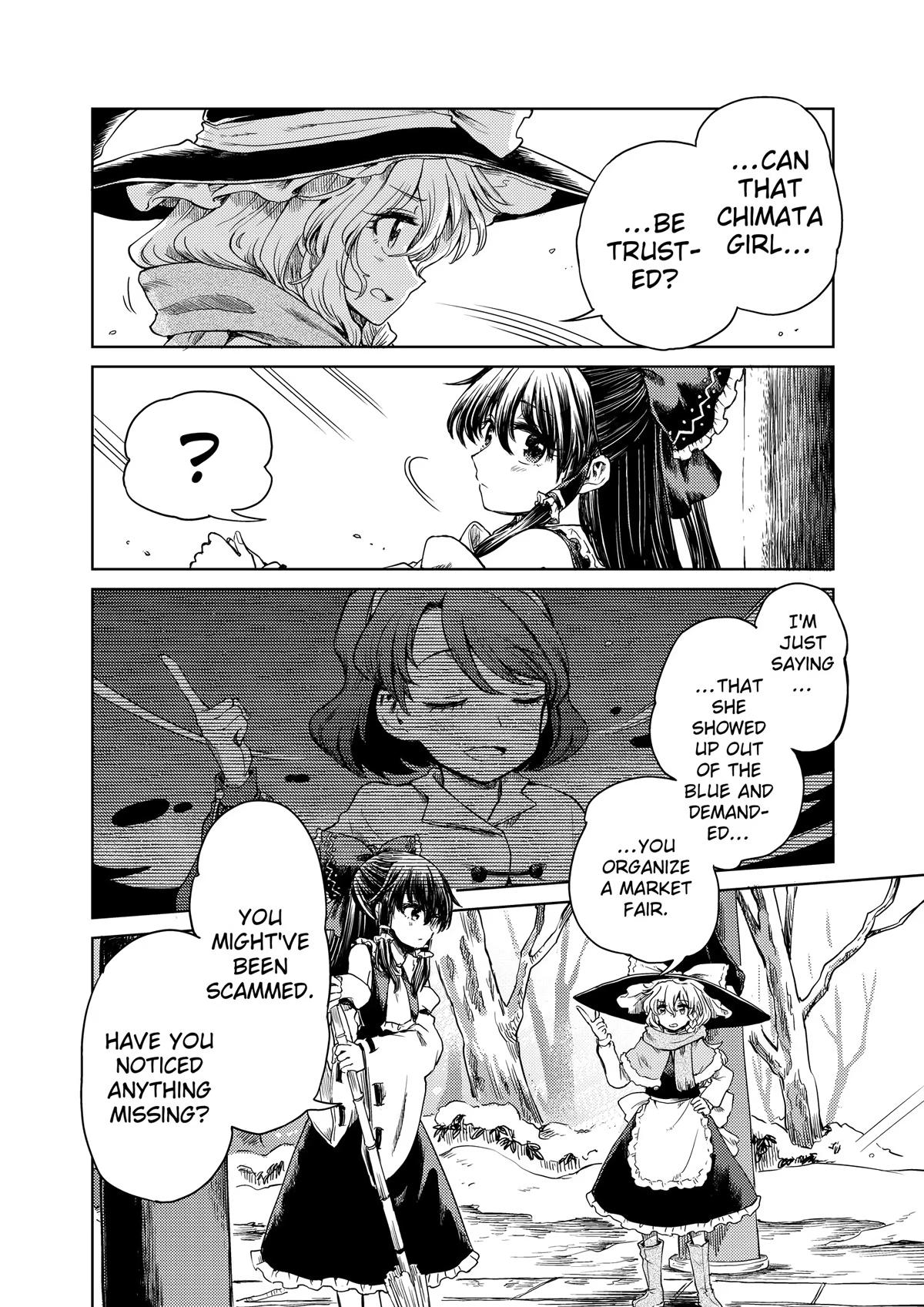 Touhou Suichouka: Lotus Eater-tachi no Suisei Chap 38 - Next Chap 39