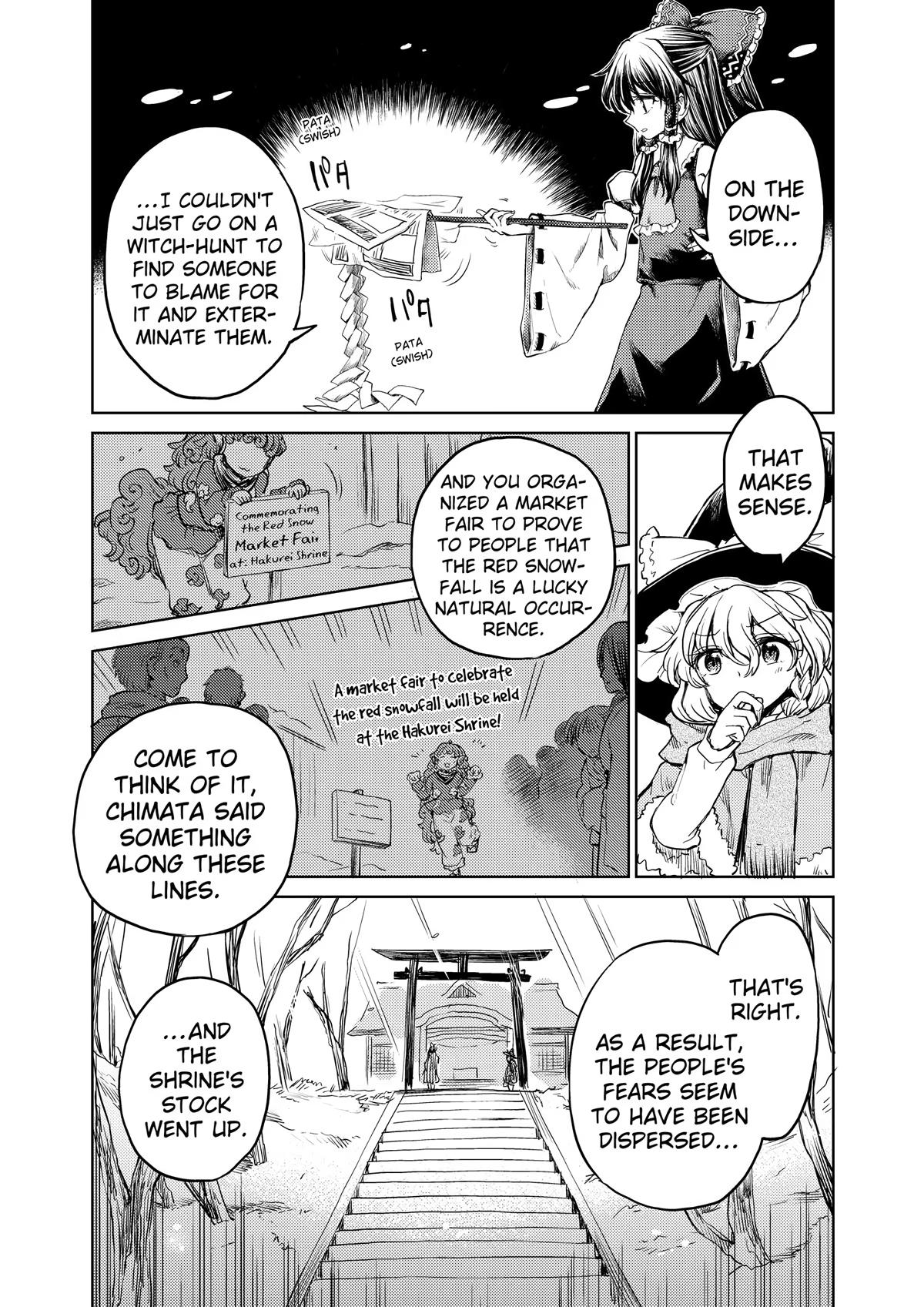 Touhou Suichouka: Lotus Eater-tachi no Suisei Chap 38 - Next Chap 39