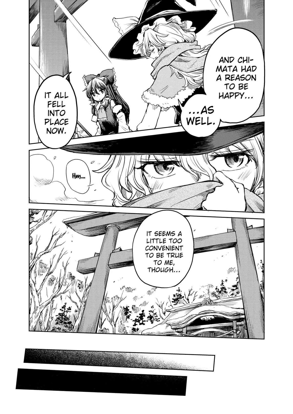 Touhou Suichouka: Lotus Eater-tachi no Suisei Chap 38 - Next Chap 39