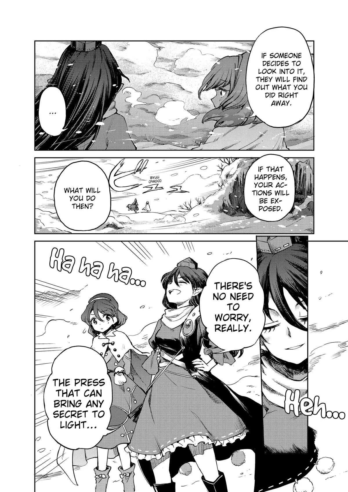 Touhou Suichouka: Lotus Eater-tachi no Suisei Chap 38 - Next Chap 39