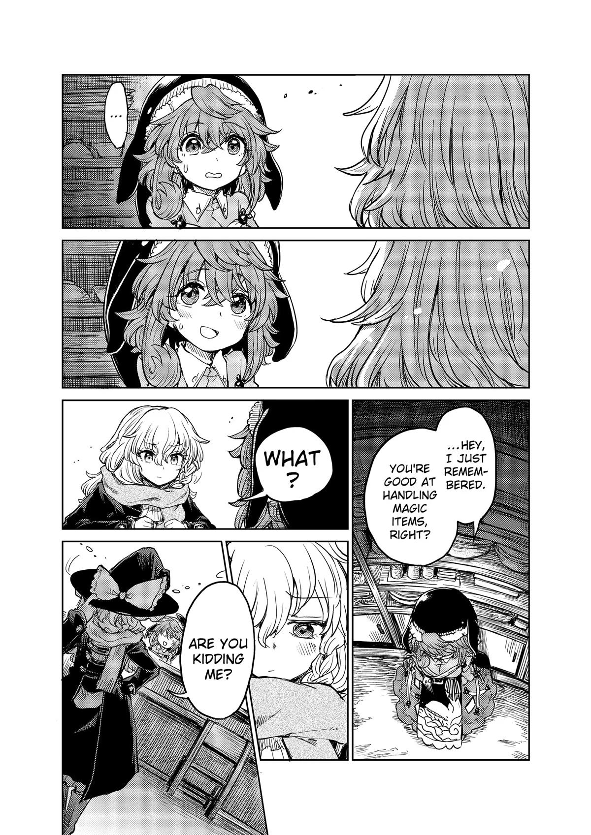Touhou Suichouka: Lotus Eater-tachi no Suisei Chap 39 - Next Chap 40