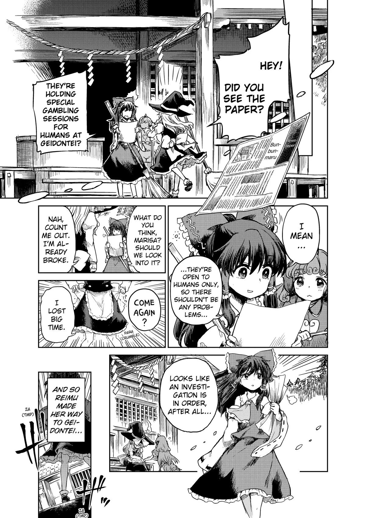 Touhou Suichouka: Lotus Eater-tachi no Suisei Chap 30 - Next Chap 31