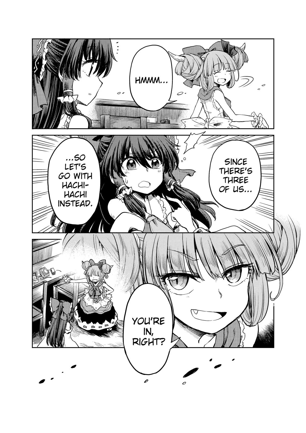 Touhou Suichouka: Lotus Eater-tachi no Suisei Chap 31 - Next Chap 32