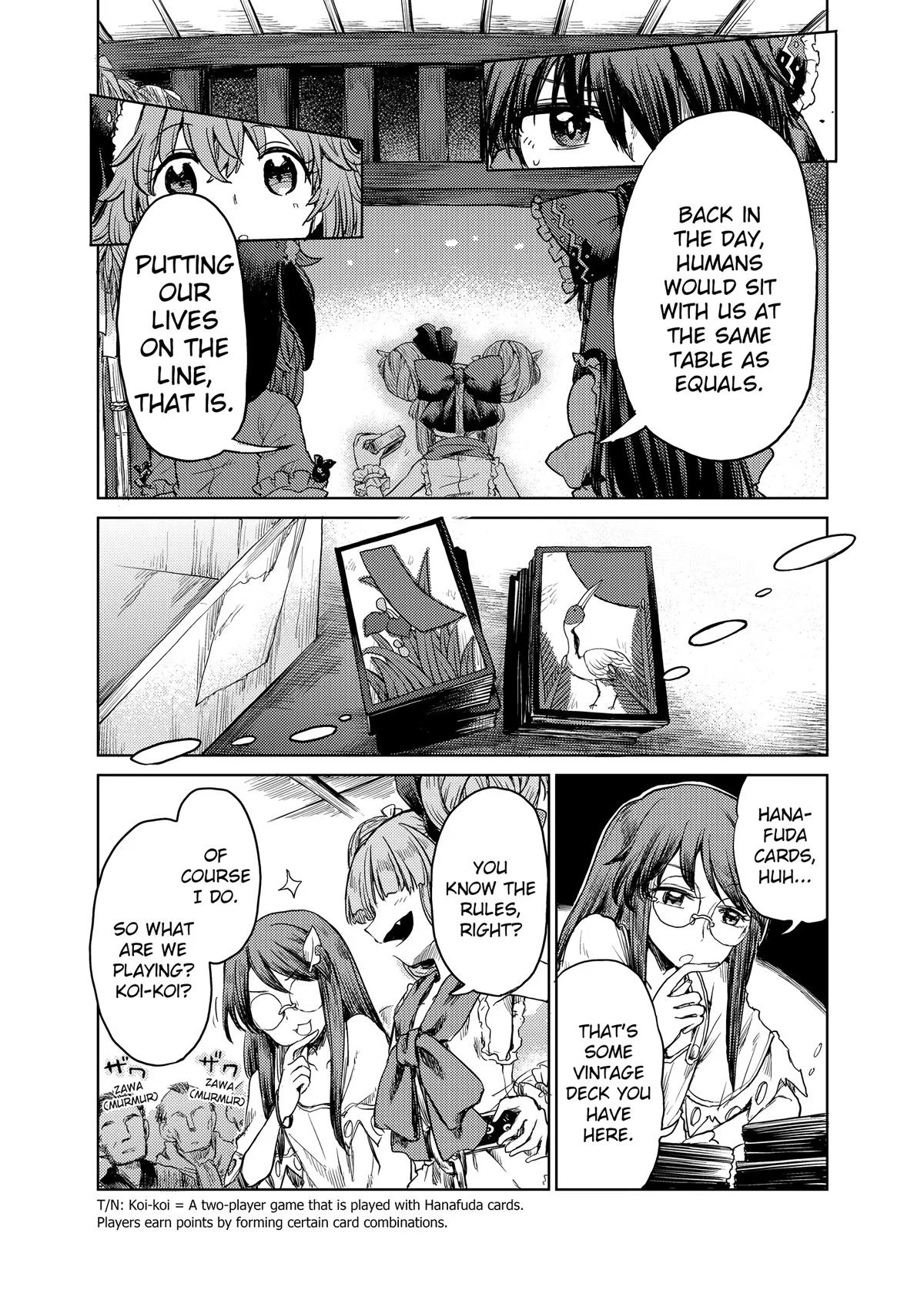 Touhou Suichouka: Lotus Eater-tachi no Suisei Chap 31 - Next Chap 32