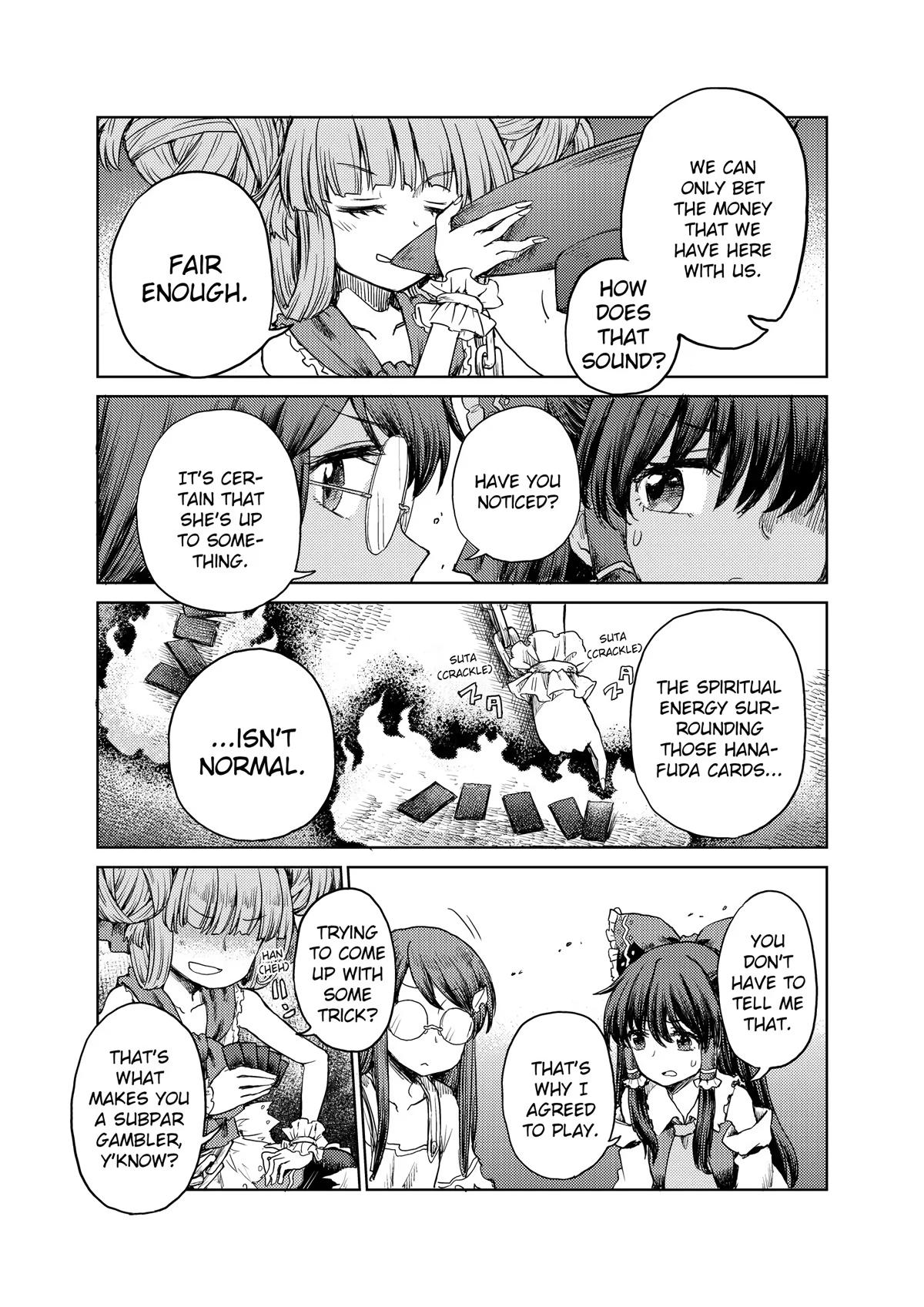 Touhou Suichouka: Lotus Eater-tachi no Suisei Chap 31 - Next Chap 32