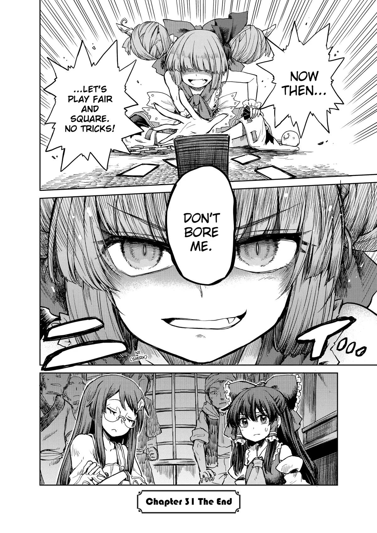 Touhou Suichouka: Lotus Eater-tachi no Suisei Chap 31 - Next Chap 32