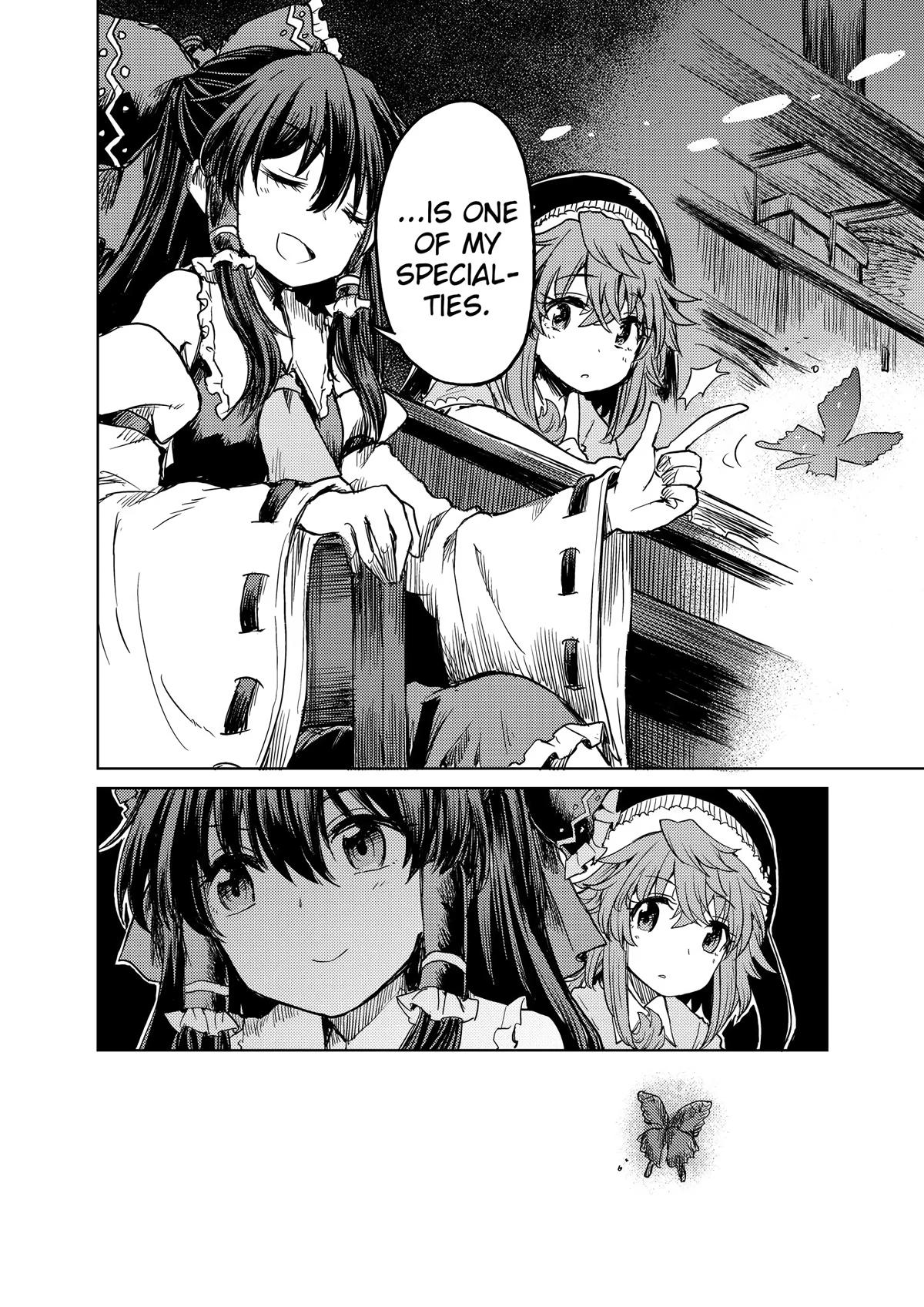 Touhou Suichouka: Lotus Eater-tachi no Suisei Chap 32 - Next Chap 33