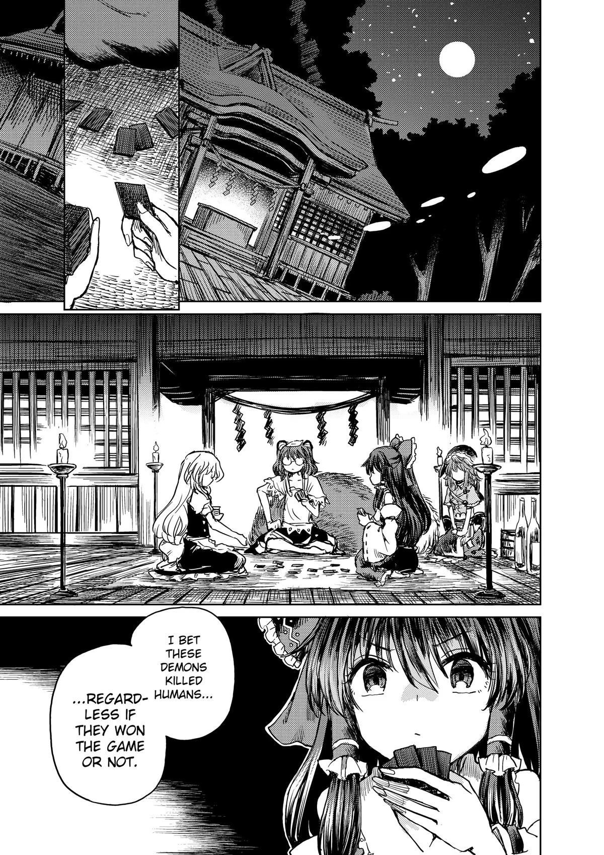 Touhou Suichouka: Lotus Eater-tachi no Suisei Chap 32 - Next Chap 33