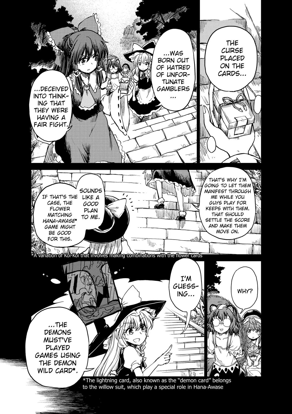 Touhou Suichouka: Lotus Eater-tachi no Suisei Chap 32 - Next Chap 33