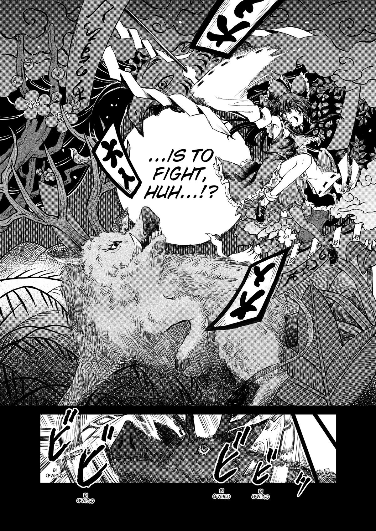 Touhou Suichouka: Lotus Eater-tachi no Suisei Chap 32 - Next Chap 33