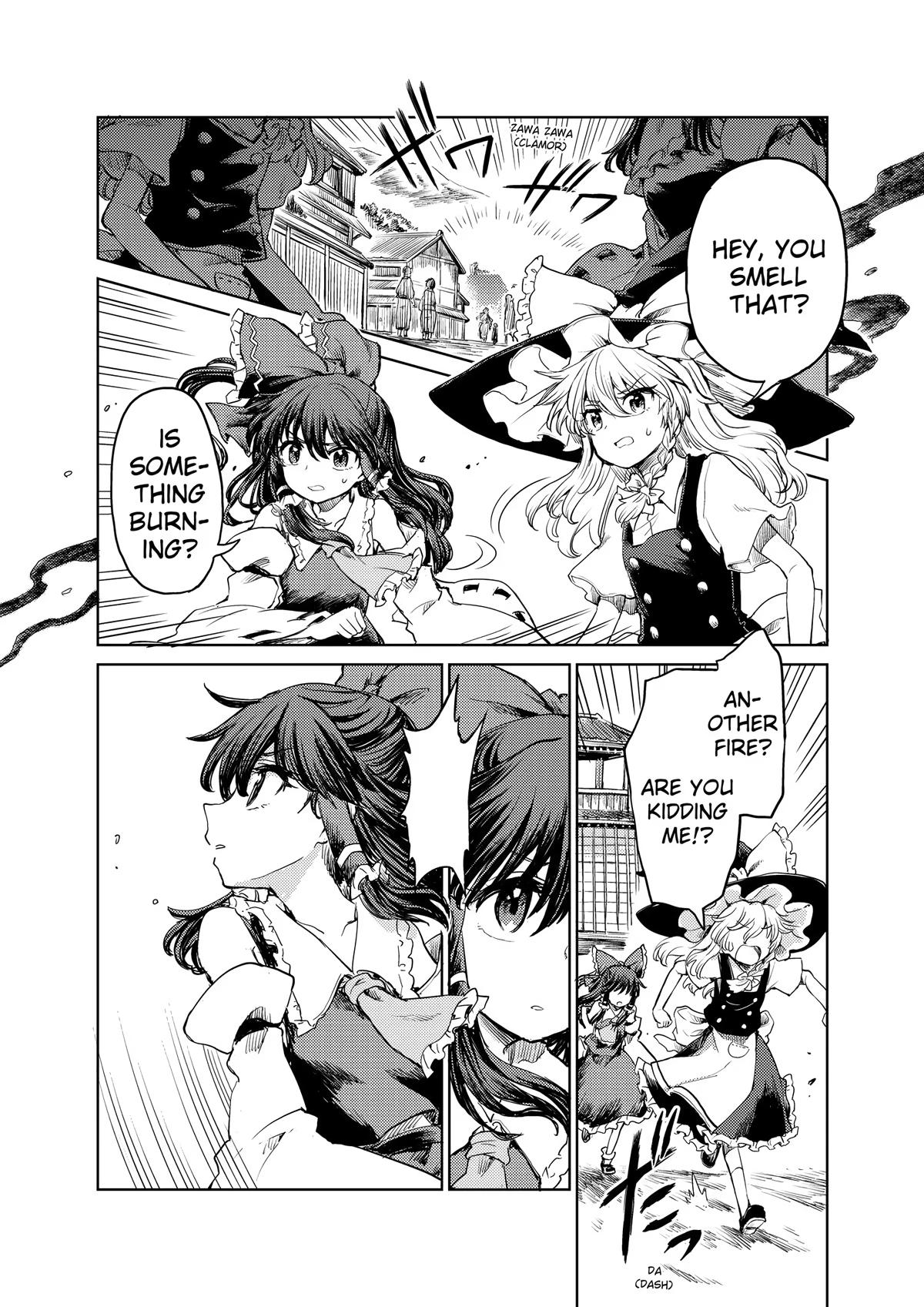Touhou Suichouka: Lotus Eater-tachi no Suisei Chap 44 - Next Chap 45