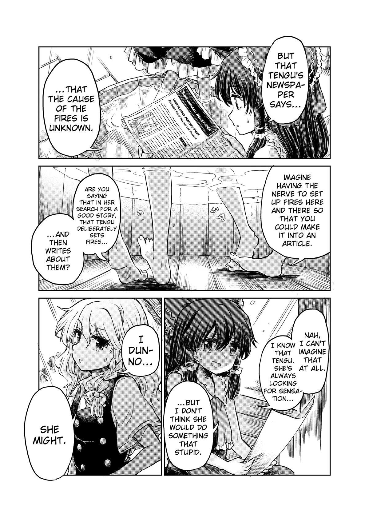 Touhou Suichouka: Lotus Eater-tachi no Suisei Chap 44 - Next Chap 45