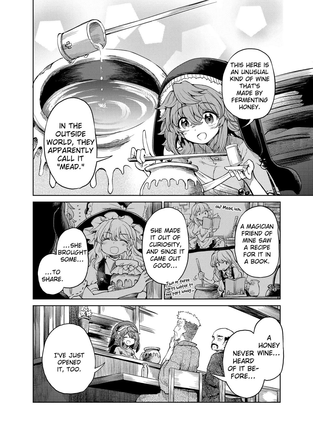 Touhou Suichouka: Lotus Eater-tachi no Suisei Chap 45 - Next Chap 46