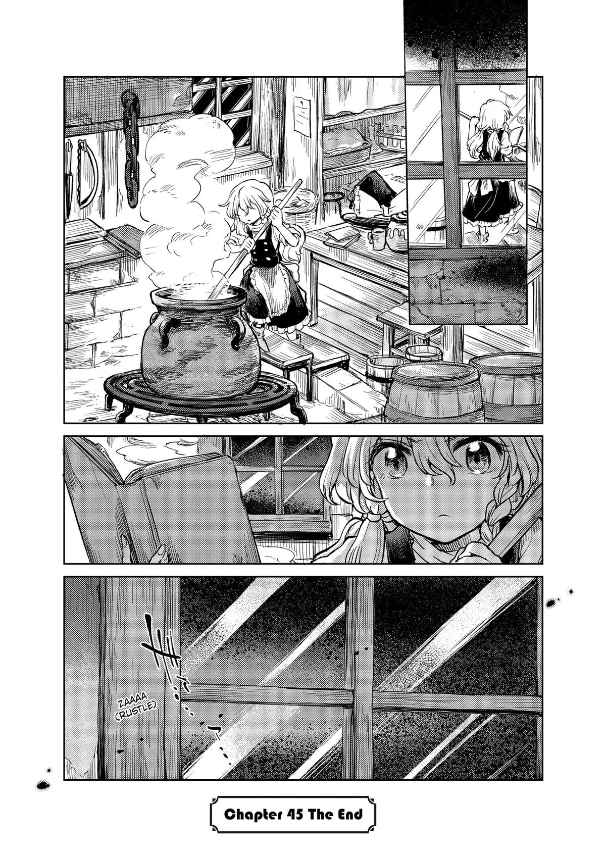 Touhou Suichouka: Lotus Eater-tachi no Suisei Chap 45 - Next Chap 46