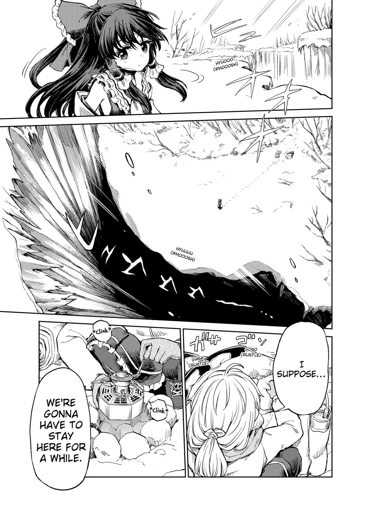 Touhou Suichouka: Lotus Eater-tachi no Suisei Chap 48 - Next Chap 49