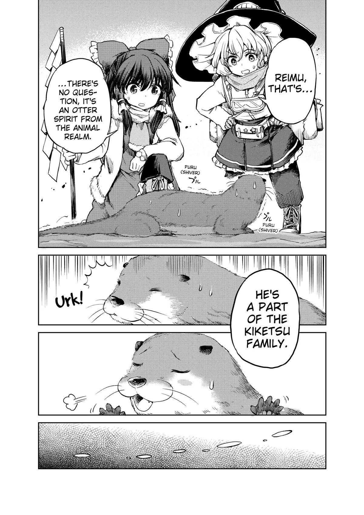 Touhou Suichouka: Lotus Eater-tachi no Suisei Chap 48 - Next Chap 49