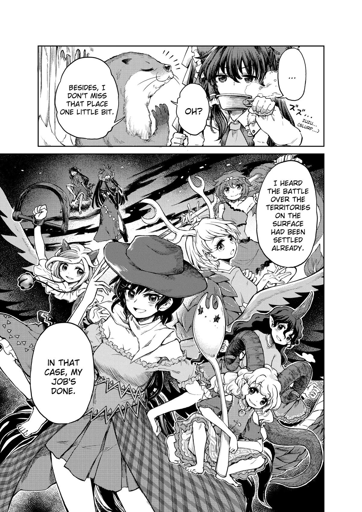 Touhou Suichouka: Lotus Eater-tachi no Suisei Chap 48 - Next Chap 49