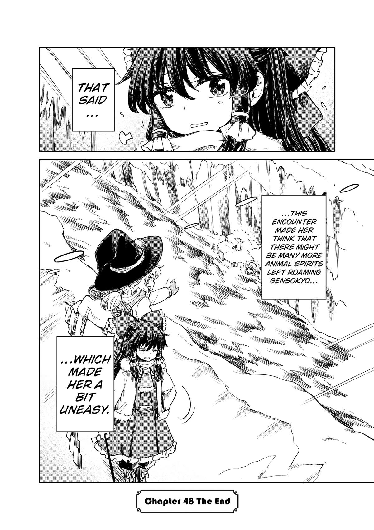 Touhou Suichouka: Lotus Eater-tachi no Suisei Chap 48 - Next Chap 49