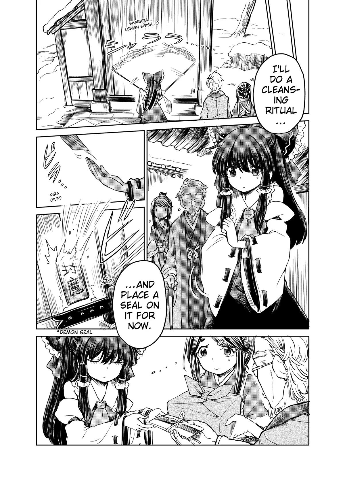 Touhou Suichouka: Lotus Eater-tachi no Suisei Chap 49 - Next Chap 50