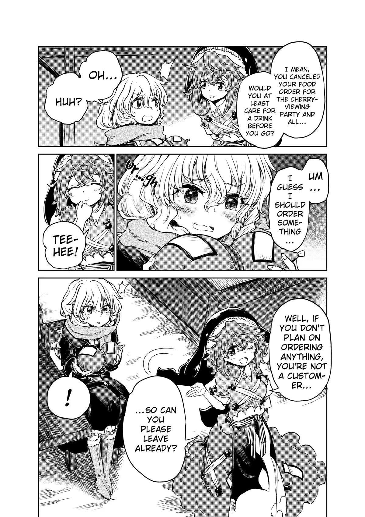 Touhou Suichouka: Lotus Eater-tachi no Suisei Chap 40 - Next Chap 41