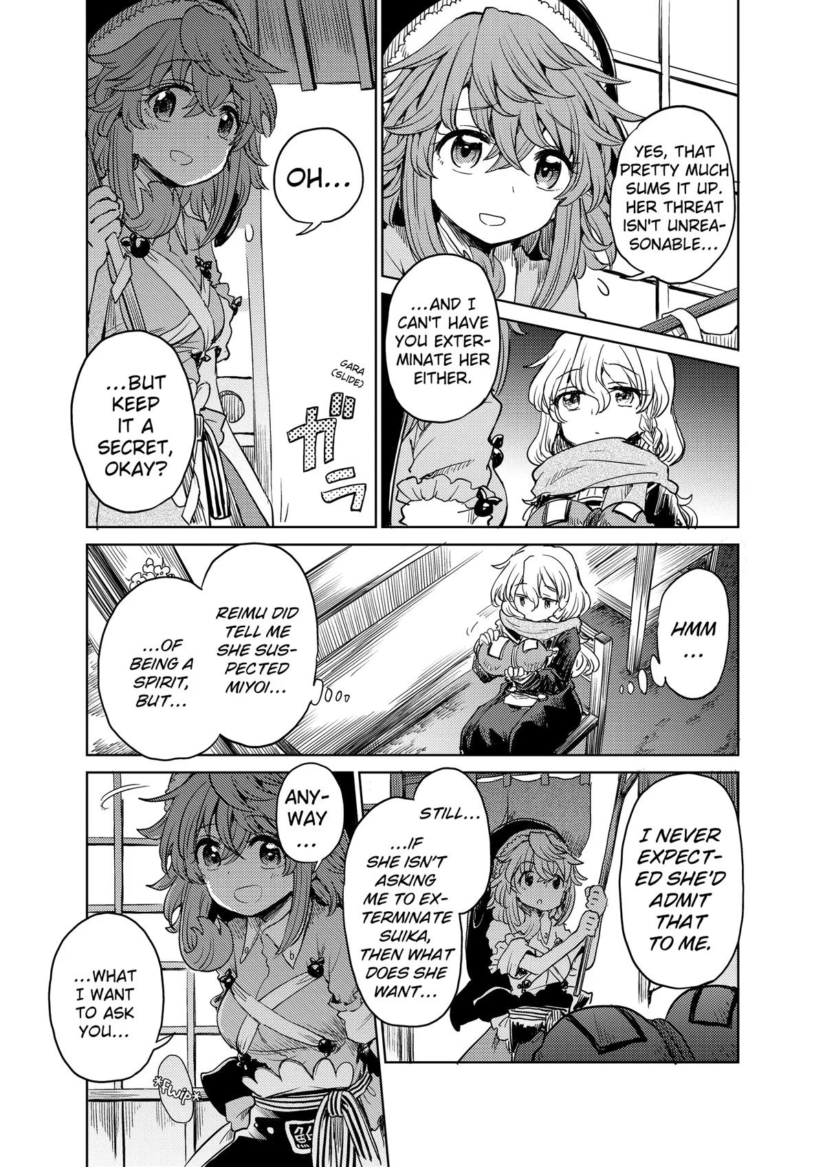 Touhou Suichouka: Lotus Eater-tachi no Suisei Chap 40 - Next Chap 41