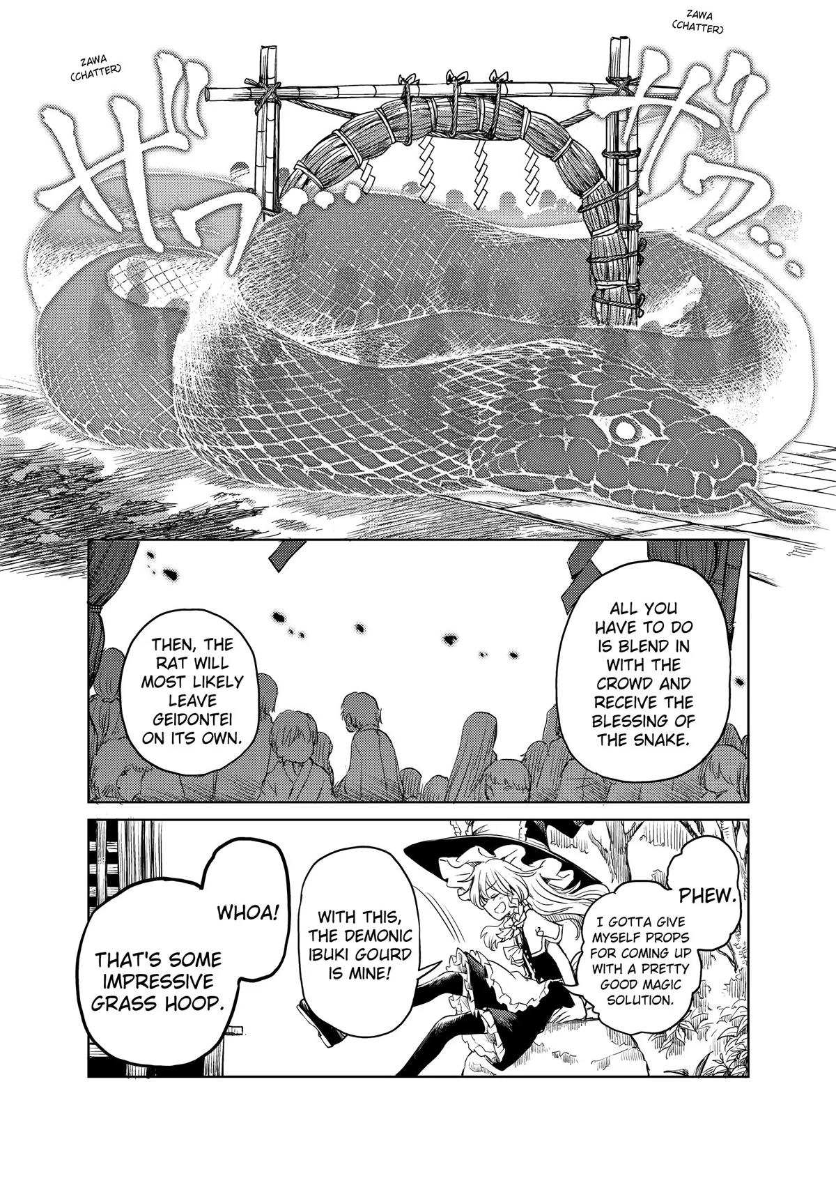Touhou Suichouka: Lotus Eater-tachi no Suisei Chap 42 - Next Chap 43