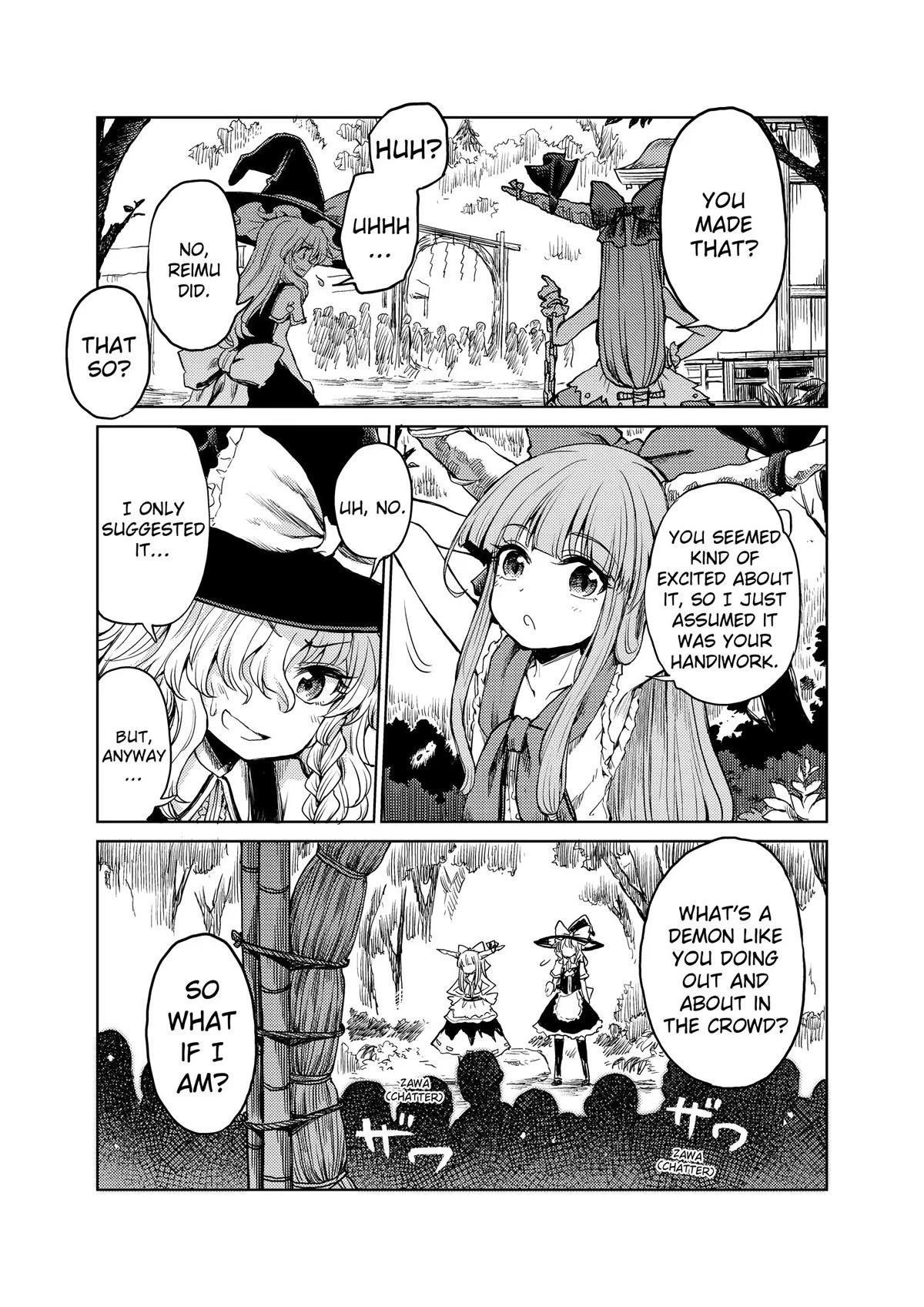 Touhou Suichouka: Lotus Eater-tachi no Suisei Chap 42 - Next Chap 43