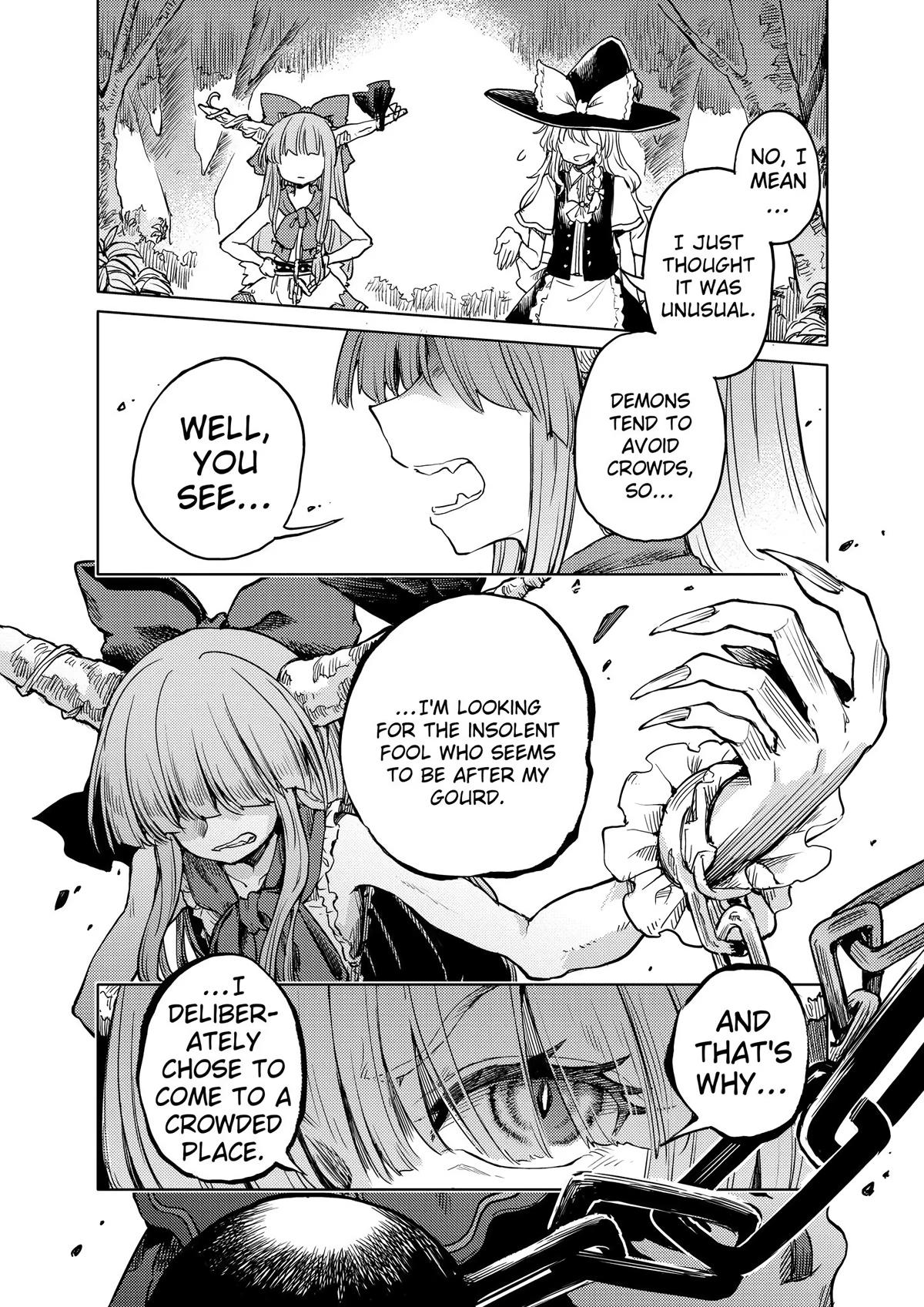 Touhou Suichouka: Lotus Eater-tachi no Suisei Chap 42 - Next Chap 43