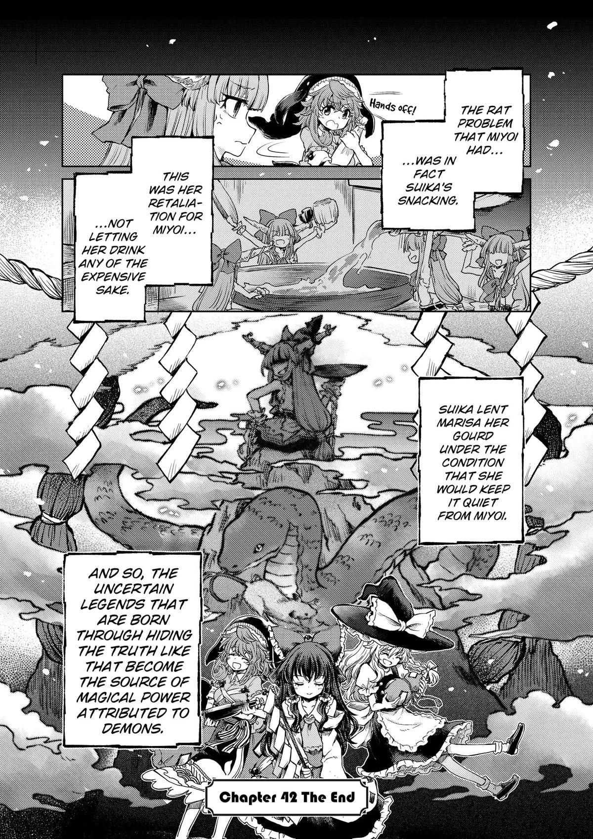 Touhou Suichouka: Lotus Eater-tachi no Suisei Chap 42 - Next Chap 43
