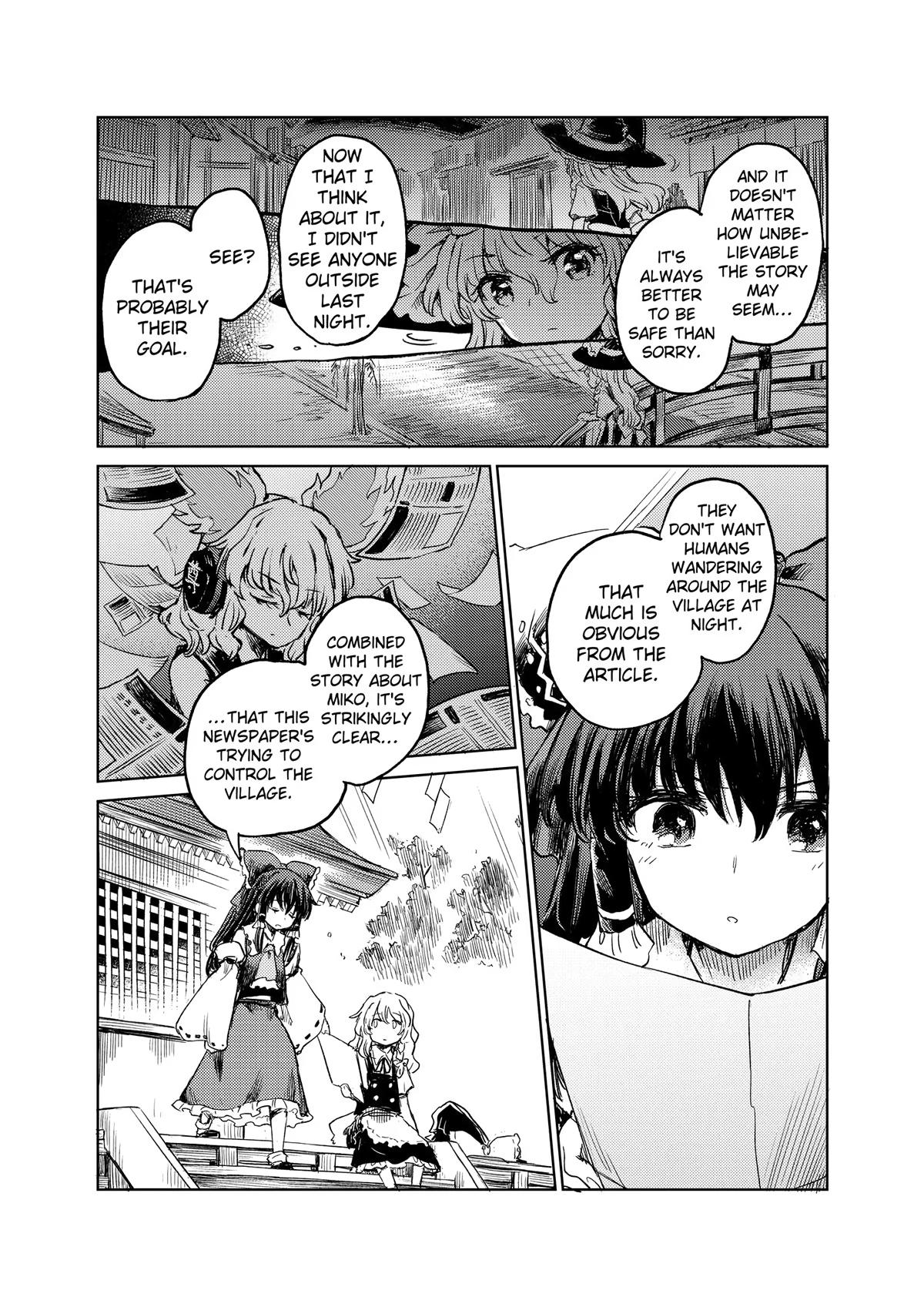 Touhou Suichouka: Lotus Eater-tachi no Suisei Chap 55 - Next Chap 56