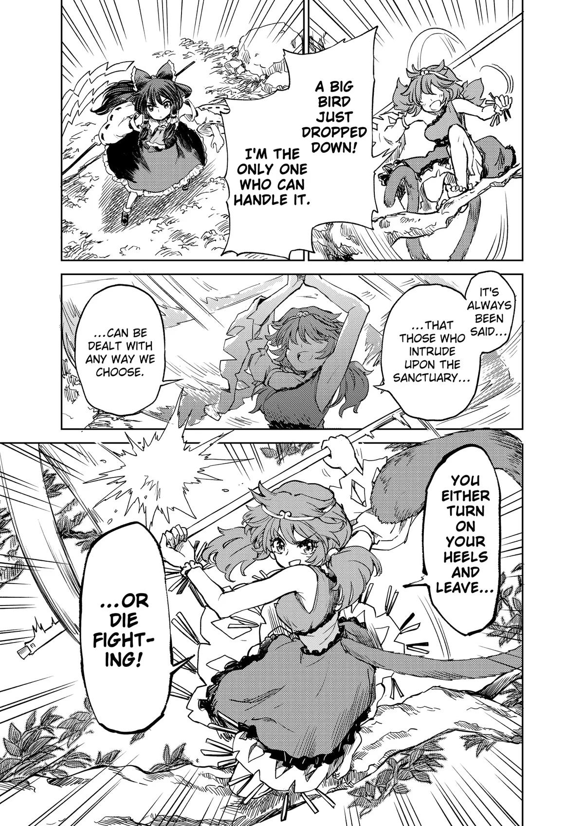 Touhou Suichouka: Lotus Eater-tachi no Suisei Chap 58 - Next Chap 59