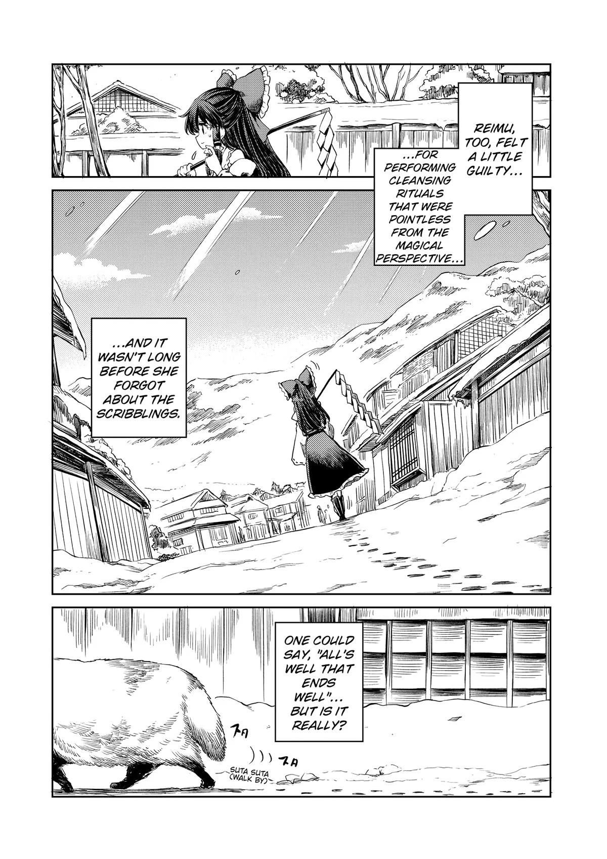 Touhou Suichouka: Lotus Eater-tachi no Suisei Chap 50 - Next Chap 51