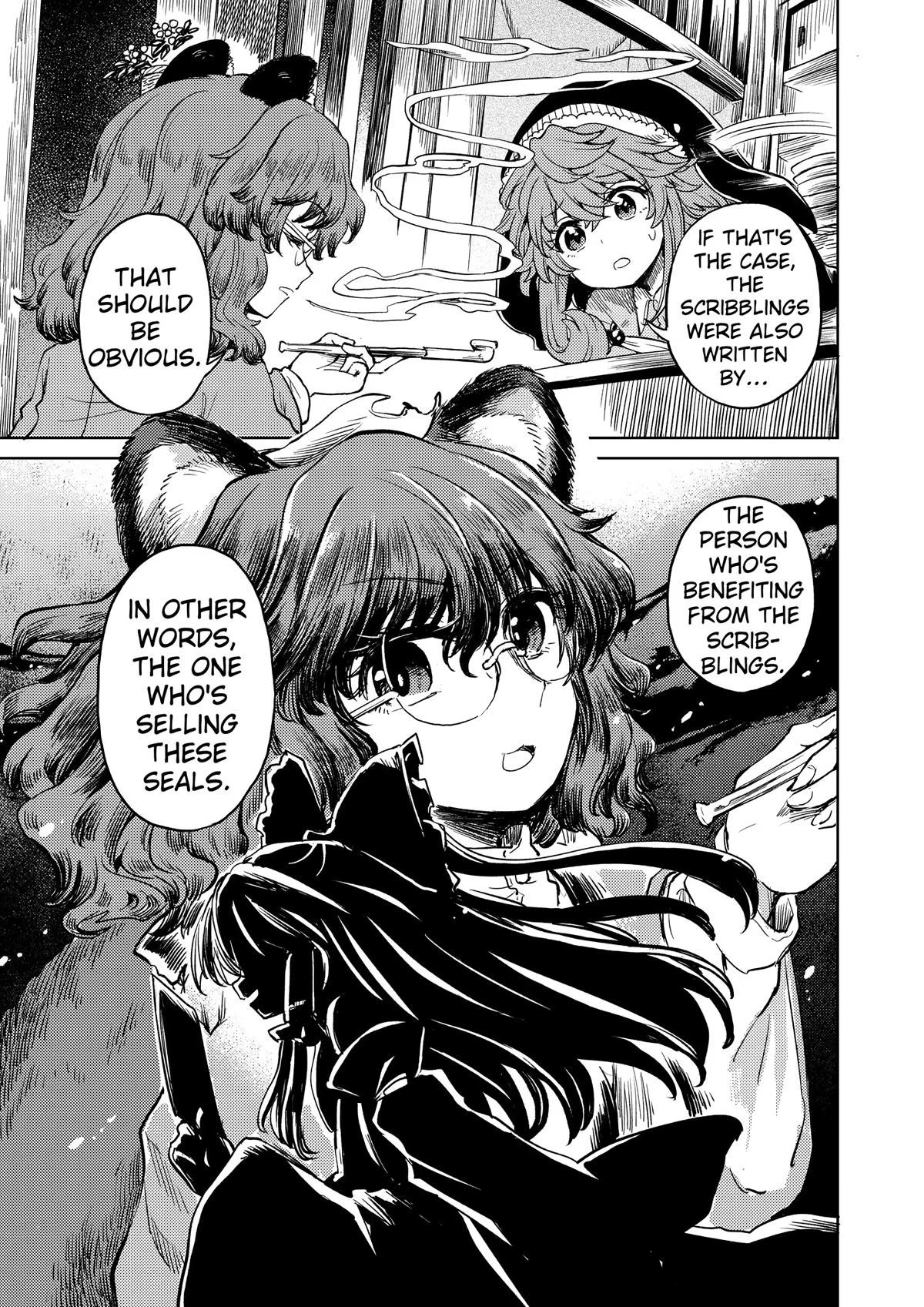 Touhou Suichouka: Lotus Eater-tachi no Suisei Chap 50 - Next Chap 51