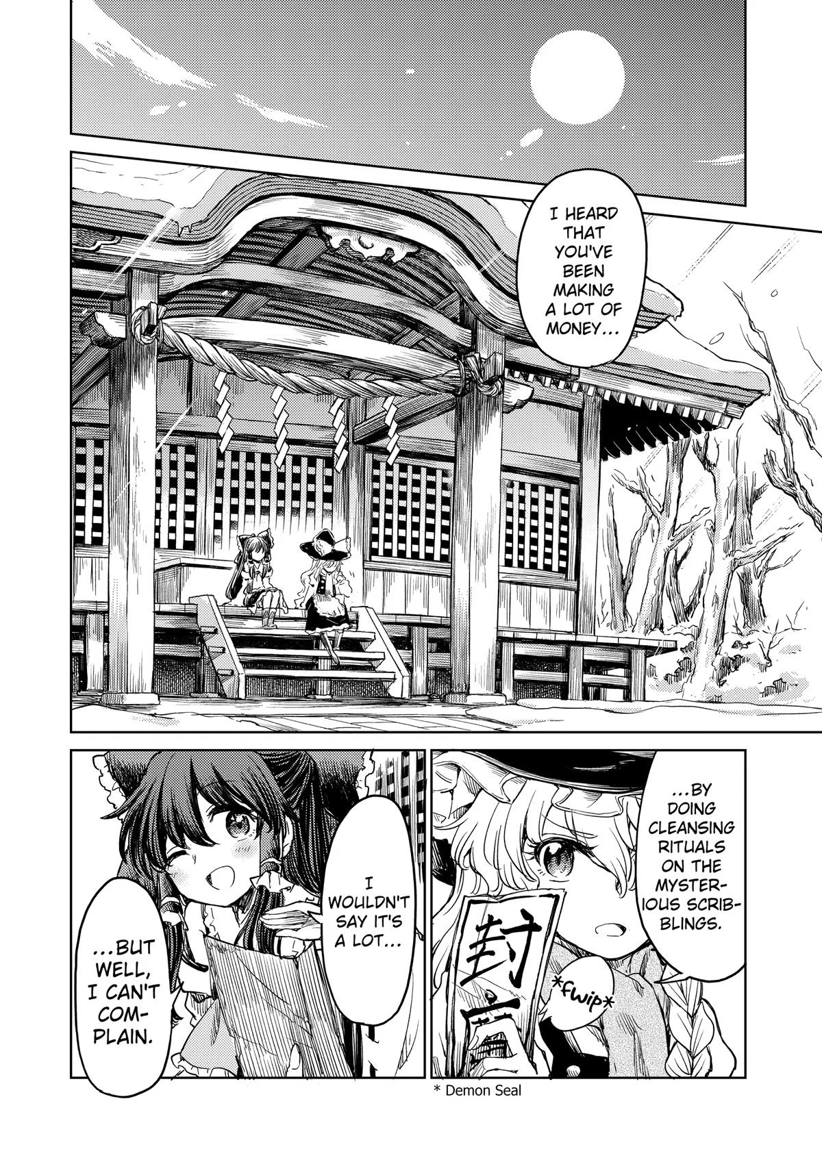 Touhou Suichouka: Lotus Eater-tachi no Suisei Chap 50 - Next Chap 51