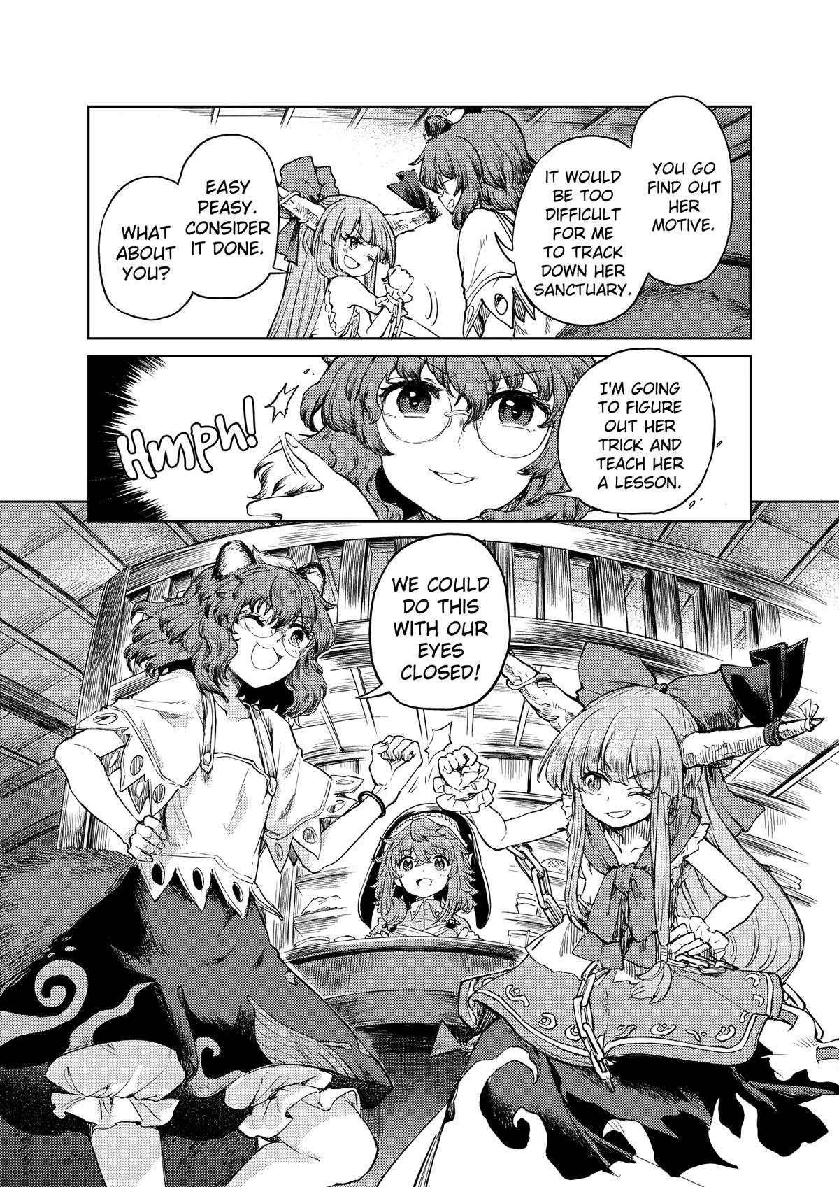 Touhou Suichouka: Lotus Eater-tachi no Suisei Chap 51 - Next Chap 52